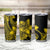 Polynesian Tribal Plumeria Flowers Tumbler Cup Yellow Vibe