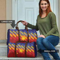 Personalized Philippines Eight Rays Sun Travel Bag Traditional Filipino Igorot Pattern Motif