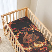 Samoa Siva Afi Dance Fireknife Baby Bed Cover Polynesian Heritage Fire Dance LT9 - Polynesian Pride