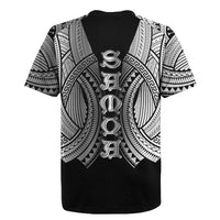 Samoan Ula Nifo Afi Tribal Rugby Jersey Polynesian Pattern