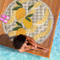 Maku'e Hawaiian Mango Palaka Beach Blanket Aloha Hibiscus Pikake Lei