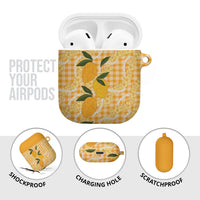 Alani Hawaiian Mango Palaka AirPods Case Aloha Hibiscus Pikake Lei
