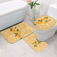 Alani Hawaiian Mango Palaka Bathroom Set Aloha Hibiscus Pikake Lei