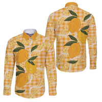 Alani Hawaiian Mango Palaka Family Matching Long Sleeve Bodycon Dress and Hawaiian Shirt Aloha Hibiscus Pikake Lei