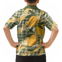 Uliuli Ahiahia Hawaiian Mango Palaka Kid Hawaiian Shirt Aloha Hibiscus Pikake Lei