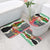 Personalised Vanuatu Joyeux Noel Bathroom Set Proud To Be a Ni-Van Sand Drawing Art - Polynesian Pride
