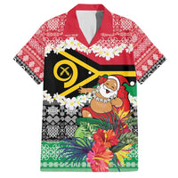 Personalised Vanuatu Joyeux Noel Hawaiian Shirt Proud To Be a Ni-Van Sand Drawing Art - Polynesian Pride