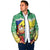 Personalised Malampa Joyeux Noel Padded Jacket Proud To Be a Ni-Van Sand Drawing Art - Polynesian Pride