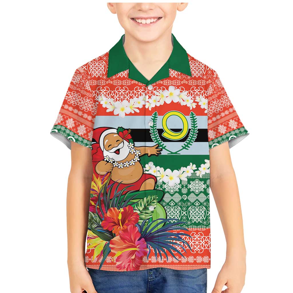 Personalised Penama Joyeux Noel Family Matching Mermaid Dress and Hawaiian Shirt Proud To Be a Ni-Van Sand Drawing Art - Polynesian Pride