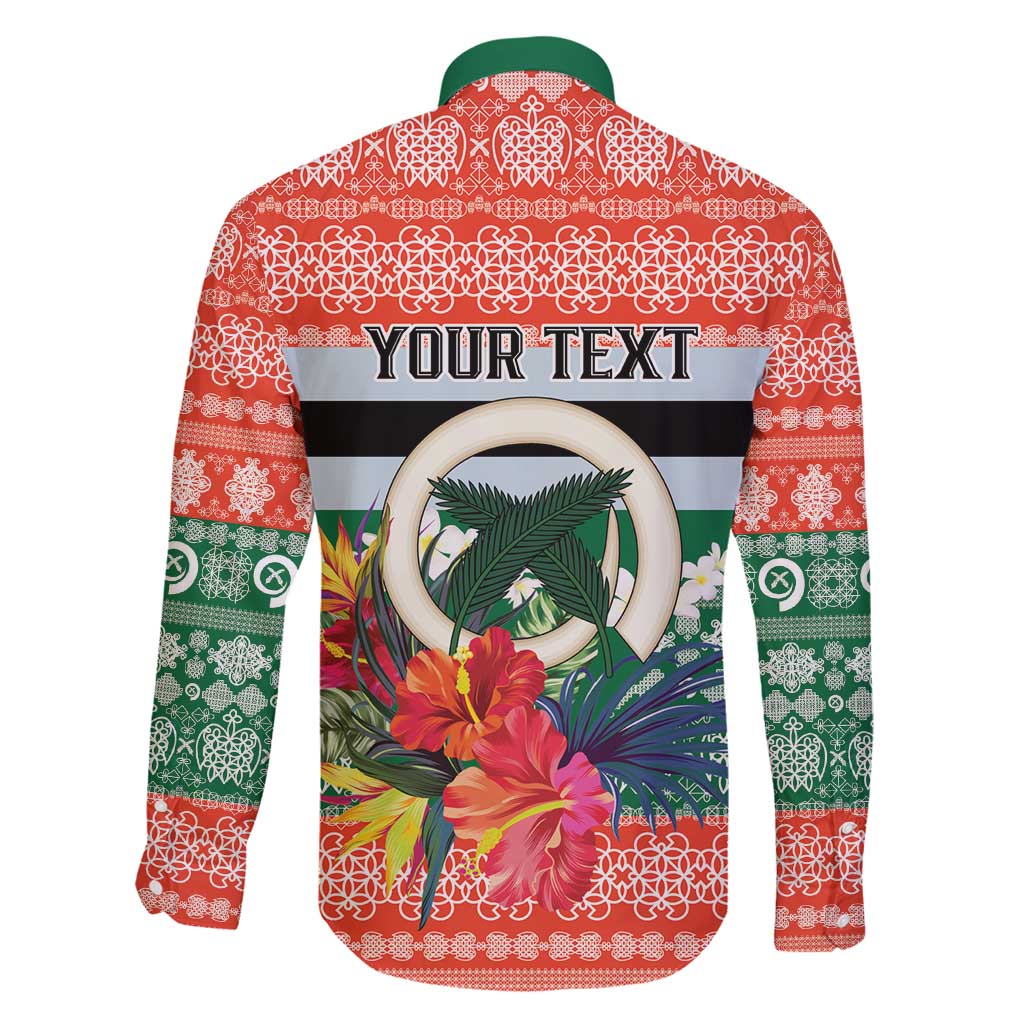 Personalised Penama Joyeux Noel Family Matching Off Shoulder Short Dress and Hawaiian Shirt Proud To Be a Ni-Van Sand Drawing Art - Polynesian Pride