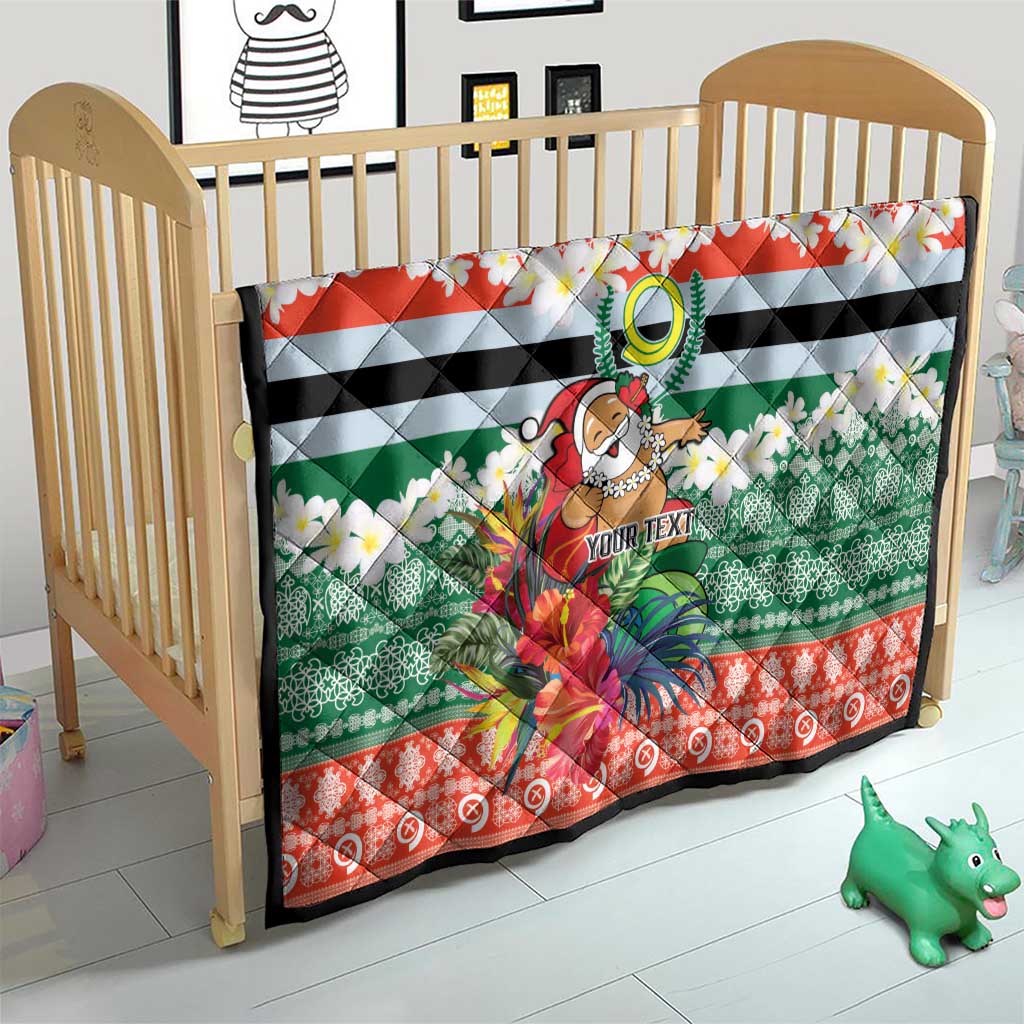 Personalised Penama Joyeux Noel Quilt Proud To Be a Ni-Van Sand Drawing Art - Polynesian Pride