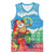 Personalised Sanma Joyeux Noel Basketball Jersey Proud To Be a Ni-Van Sand Drawing Art - Polynesian Pride