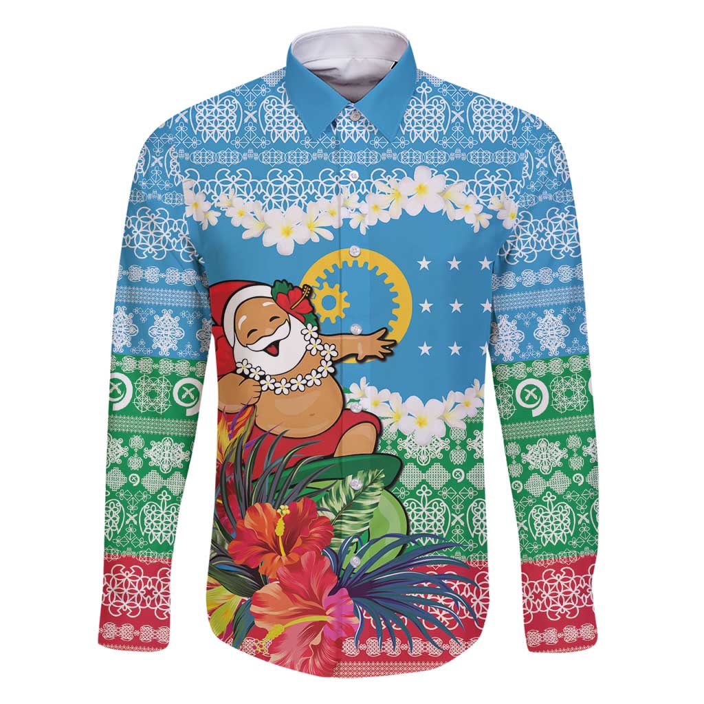 Personalised Sanma Joyeux Noel Family Matching Tank Maxi Dress and Hawaiian Shirt Proud To Be a Ni-Van Sand Drawing Art - Polynesian Pride