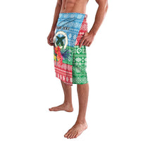 Personalised Sanma Joyeux Noel Lavalava Proud To Be a Ni-Van Sand Drawing Art - Polynesian Pride