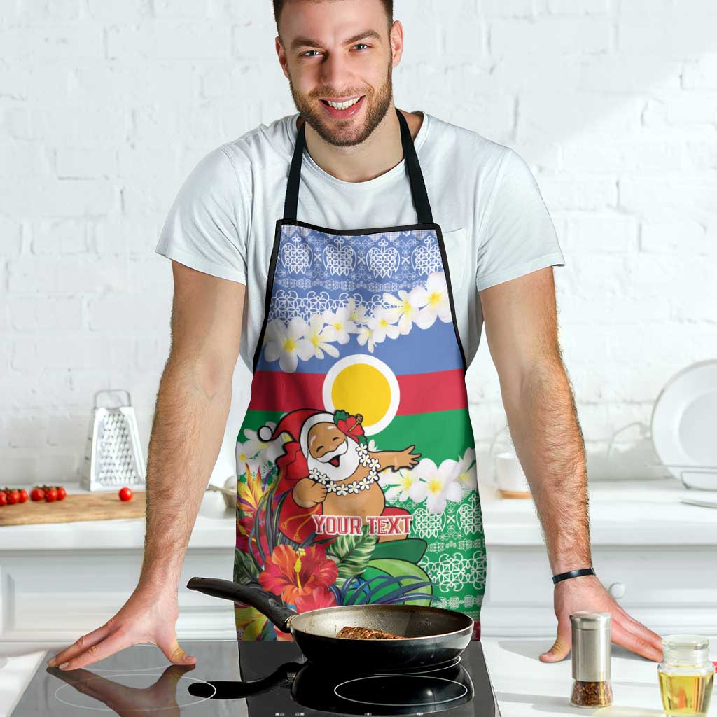 Personalised Shefa Joyeux Noel Apron Proud To Be a Ni-Van Sand Drawing Art - Polynesian Pride