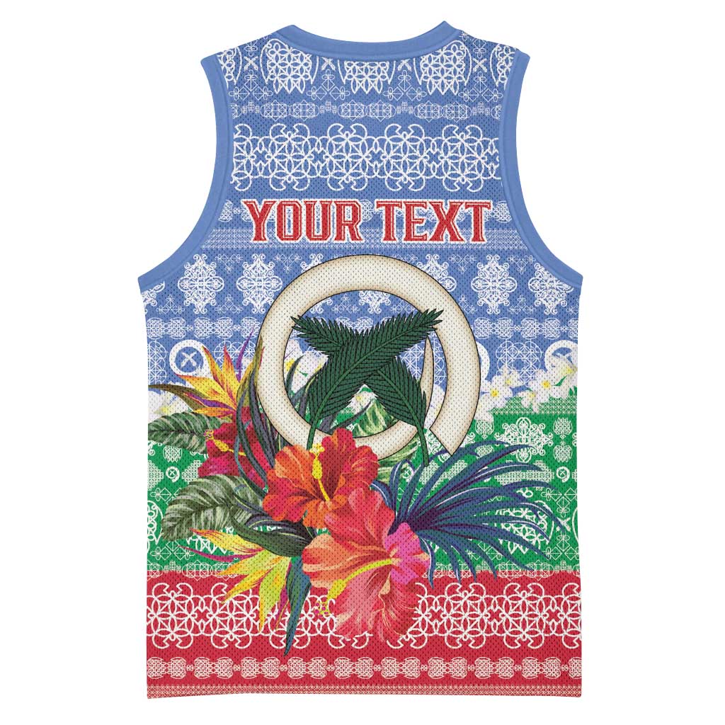 Personalised Shefa Joyeux Noel Basketball Jersey Proud To Be a Ni-Van Sand Drawing Art - Polynesian Pride