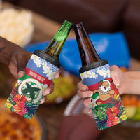 Personalised Shefa Joyeux Noel 4 in 1 Can Cooler Tumbler Proud To Be a Ni-Van Sand Drawing Art - Polynesian Pride