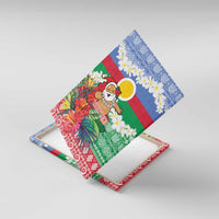 Personalised Shefa Joyeux Noel Canvas Wall Art Proud To Be a Ni-Van Sand Drawing Art - Polynesian Pride