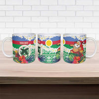 Personalised Shefa Joyeux Noel Ceramic Mug Proud To Be a Ni-Van Sand Drawing Art - Polynesian Pride