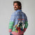 Personalised Shefa Joyeux Noel Long Sleeve Polo Shirt Proud To Be a Ni-Van Sand Drawing Art - Polynesian Pride