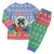 Personalised Shefa Joyeux Noel Christmas Pajama Set Proud To Be a Ni-Van Sand Drawing Art - Polynesian Pride