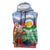 Personalised Shefa Joyeux Noel Sleeveless Hoodie Proud To Be a Ni-Van Sand Drawing Art - Polynesian Pride