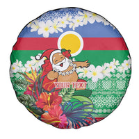 Personalised Shefa Joyeux Noel Spare Tire Cover Proud To Be a Ni-Van Sand Drawing Art - Polynesian Pride