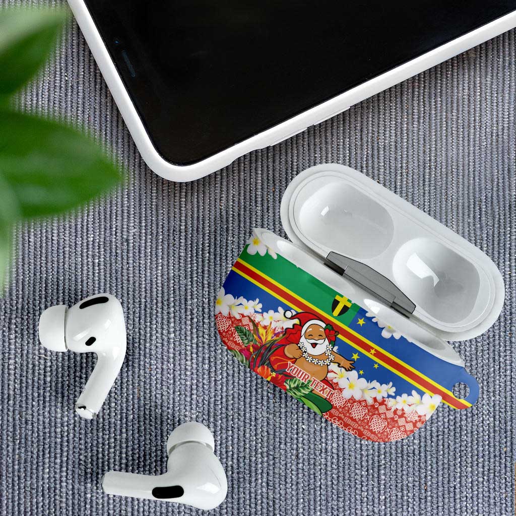 Personalised Tafea Joyeux Noel AirPods Case Proud To Be a Ni-Van Sand Drawing Art - Polynesian Pride