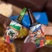 Personalised Tafea Joyeux Noel 4 in 1 Can Cooler Tumbler Proud To Be a Ni-Van Sand Drawing Art - Polynesian Pride