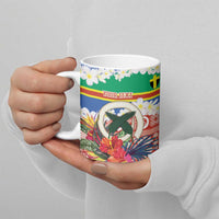 Personalised Tafea Joyeux Noel Ceramic Mug Proud To Be a Ni-Van Sand Drawing Art - Polynesian Pride