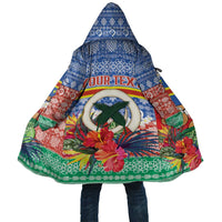 Personalised Tafea Joyeux Noel Cloak Proud To Be a Ni-Van Sand Drawing Art - Polynesian Pride