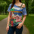 Personalised Tafea Joyeux Noel Cross Shoulder Shirt Proud To Be a Ni-Van Sand Drawing Art - Polynesian Pride