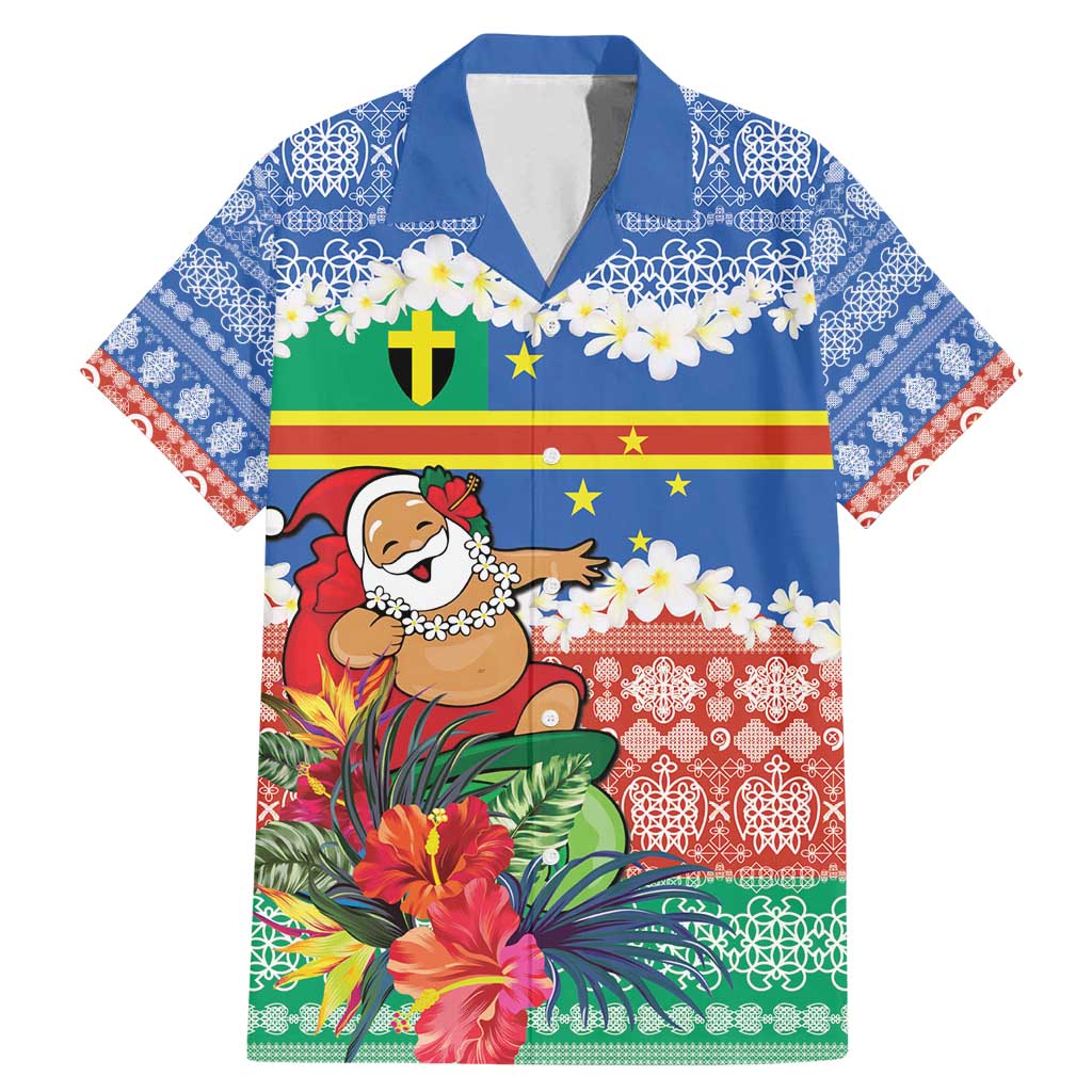 Personalised Tafea Joyeux Noel Family Matching Mermaid Dress and Hawaiian Shirt Proud To Be a Ni-Van Sand Drawing Art - Polynesian Pride