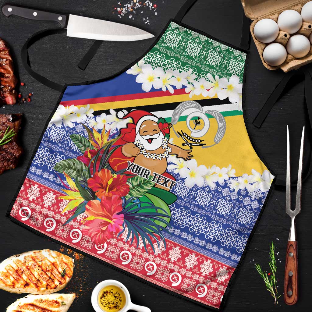 Personalised Torba Joyeux Noel Apron Proud To Be a Ni-Van Sand Drawing Art - Polynesian Pride