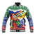 Personalised Torba Joyeux Noel Baseball Jacket Proud To Be a Ni-Van Sand Drawing Art - Polynesian Pride