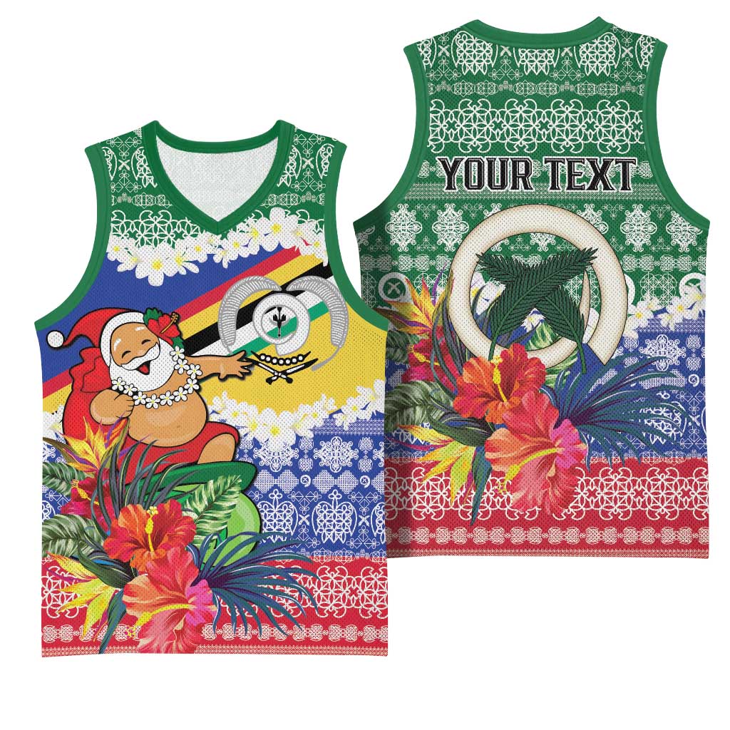Personalised Torba Joyeux Noel Basketball Jersey Proud To Be a Ni-Van Sand Drawing Art - Polynesian Pride