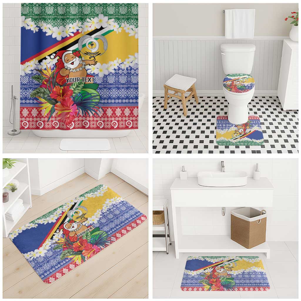 Personalised Torba Joyeux Noel Bathroom Set Proud To Be a Ni-Van Sand Drawing Art - Polynesian Pride