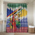 Personalised Torba Joyeux Noel Bathroom Set Proud To Be a Ni-Van Sand Drawing Art - Polynesian Pride