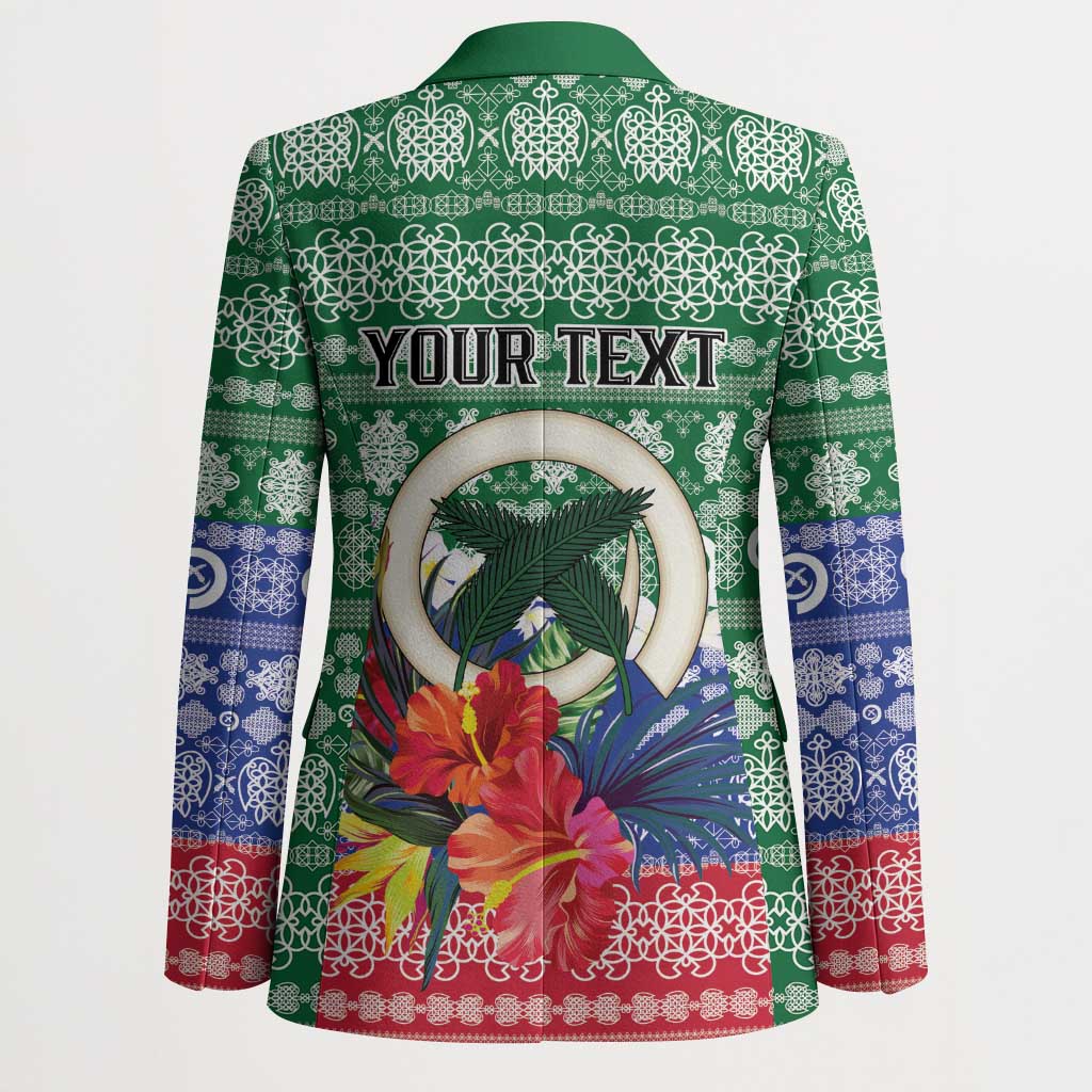 Personalised Torba Joyeux Noel Blazer Proud To Be a Ni-Van Sand Drawing Art - Polynesian Pride