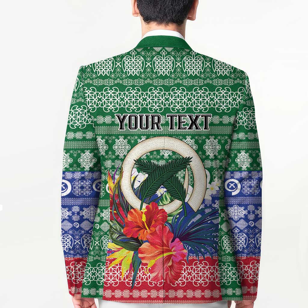 Personalised Torba Joyeux Noel Blazer Proud To Be a Ni-Van Sand Drawing Art - Polynesian Pride