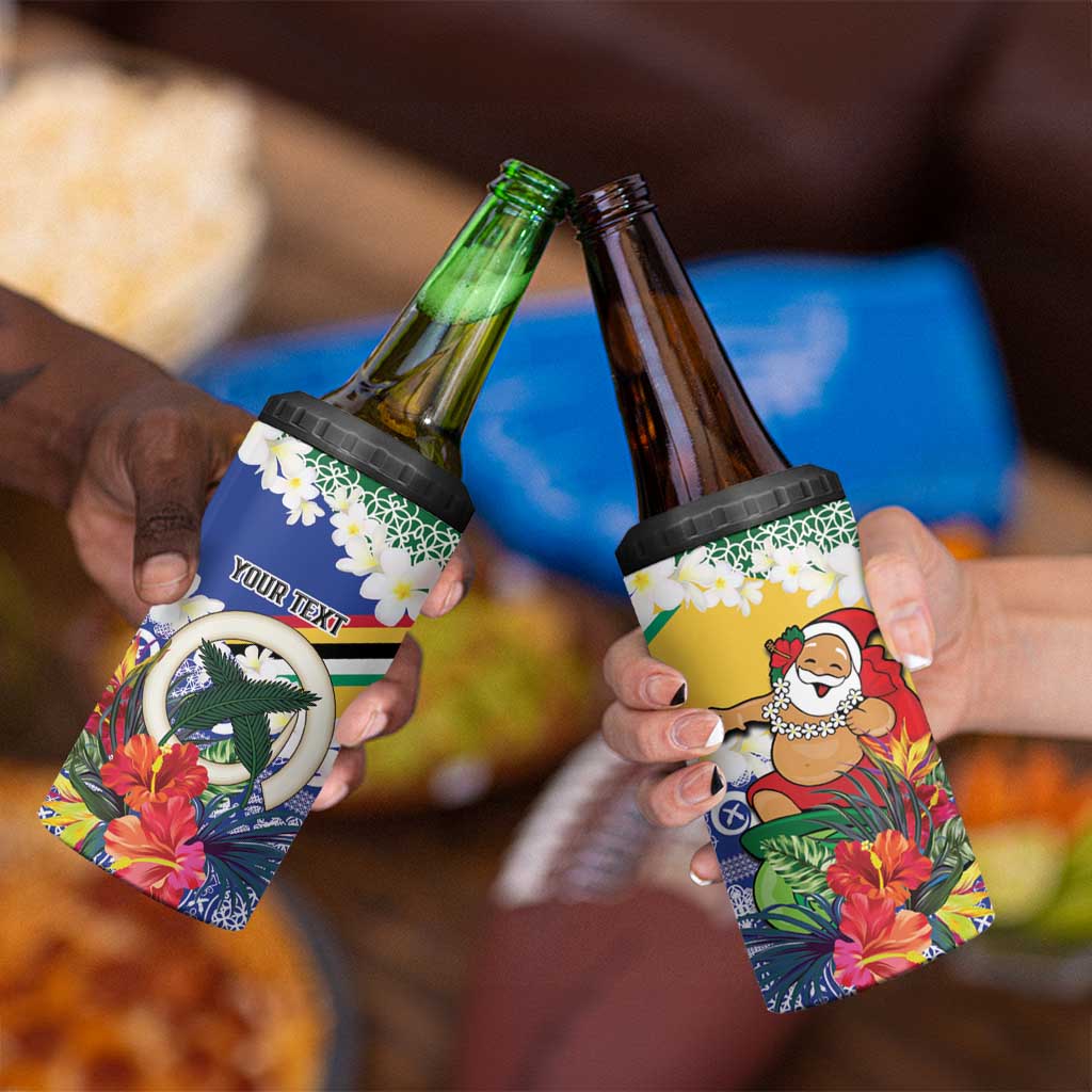 Personalised Torba Joyeux Noel 4 in 1 Can Cooler Tumbler Proud To Be a Ni-Van Sand Drawing Art - Polynesian Pride