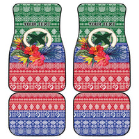 Personalised Torba Joyeux Noel Car Mats Proud To Be a Ni-Van Sand Drawing Art - Polynesian Pride
