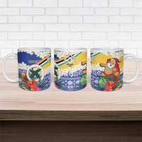 Personalised Torba Joyeux Noel Ceramic Mug Proud To Be a Ni-Van Sand Drawing Art - Polynesian Pride