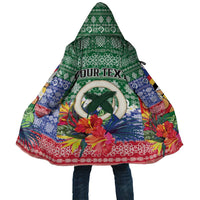 Personalised Torba Joyeux Noel Cloak Proud To Be a Ni-Van Sand Drawing Art - Polynesian Pride