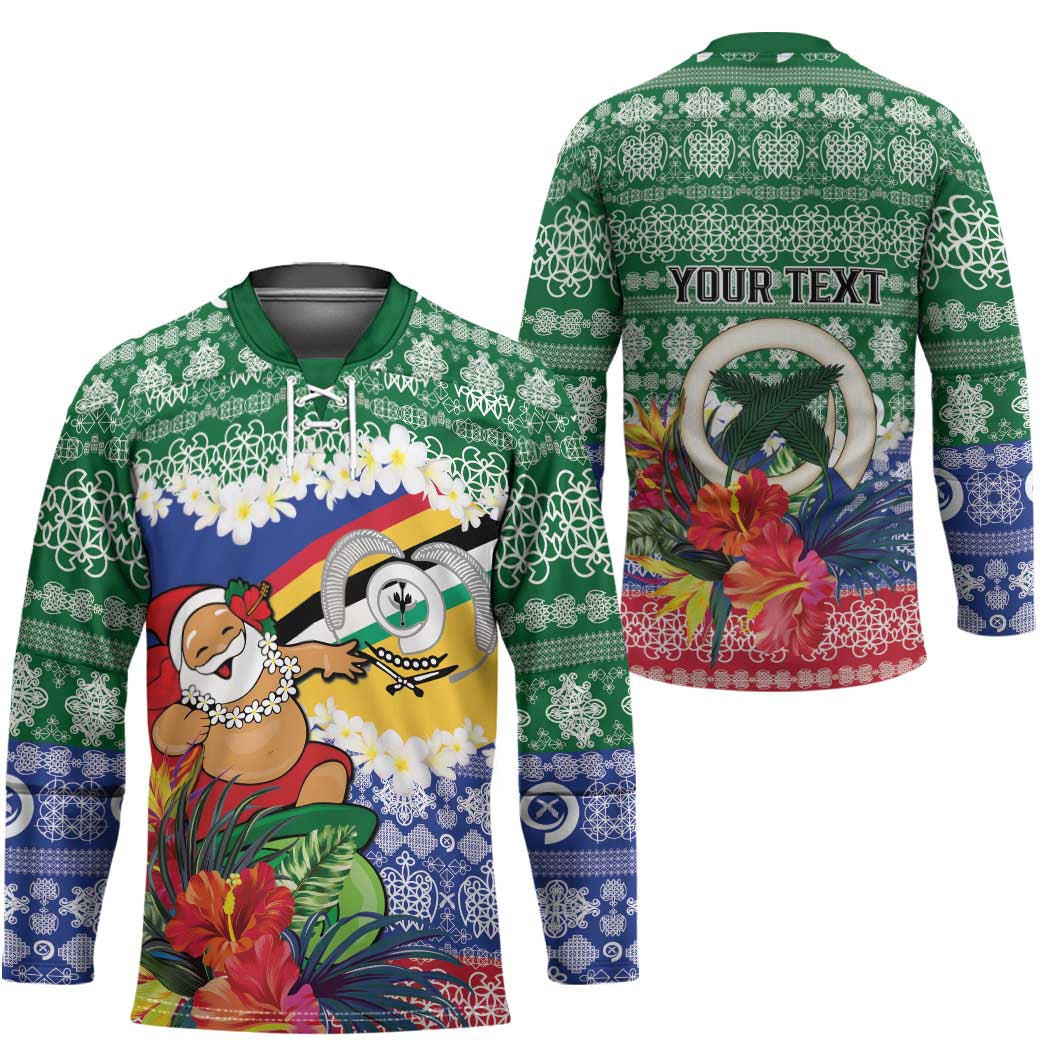 Personalised Torba Joyeux Noel Hockey Jersey Proud To Be a Ni-Van Sand Drawing Art - Polynesian Pride