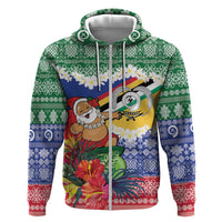 Personalised Torba Joyeux Noel Hoodie Proud To Be a Ni-Van Sand Drawing Art - Polynesian Pride