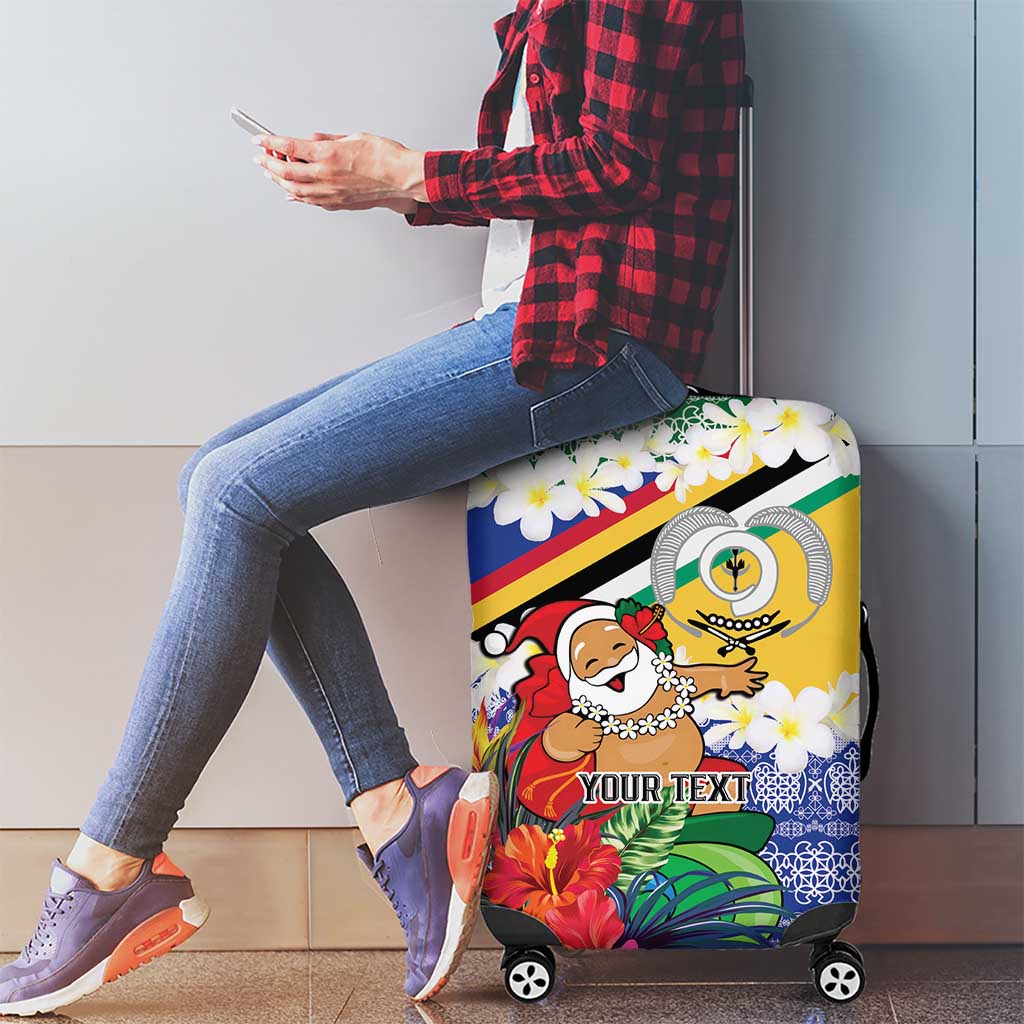 Personalised Torba Joyeux Noel Luggage Cover Proud To Be a Ni-Van Sand Drawing Art - Polynesian Pride