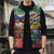 Personalised Torba Joyeux Noel Sleeveless Puffer Jacket Proud To Be a Ni-Van Sand Drawing Art - Polynesian Pride