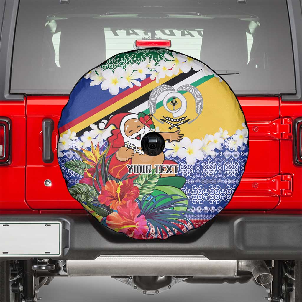 Personalised Torba Joyeux Noel Spare Tire Cover Proud To Be a Ni-Van Sand Drawing Art - Polynesian Pride