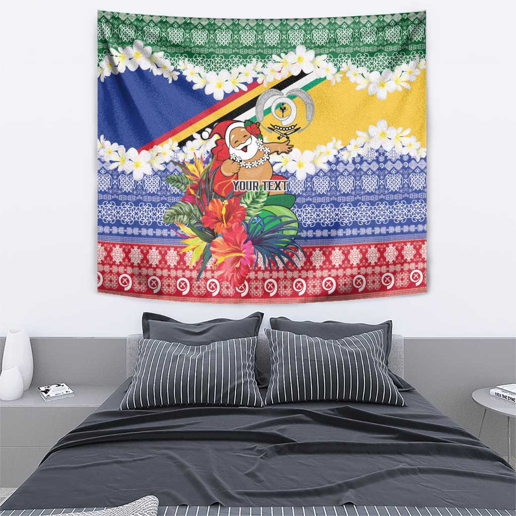 Personalised Torba Joyeux Noel Tapestry Proud To Be a Ni-Van Sand Drawing Art - Polynesian Pride